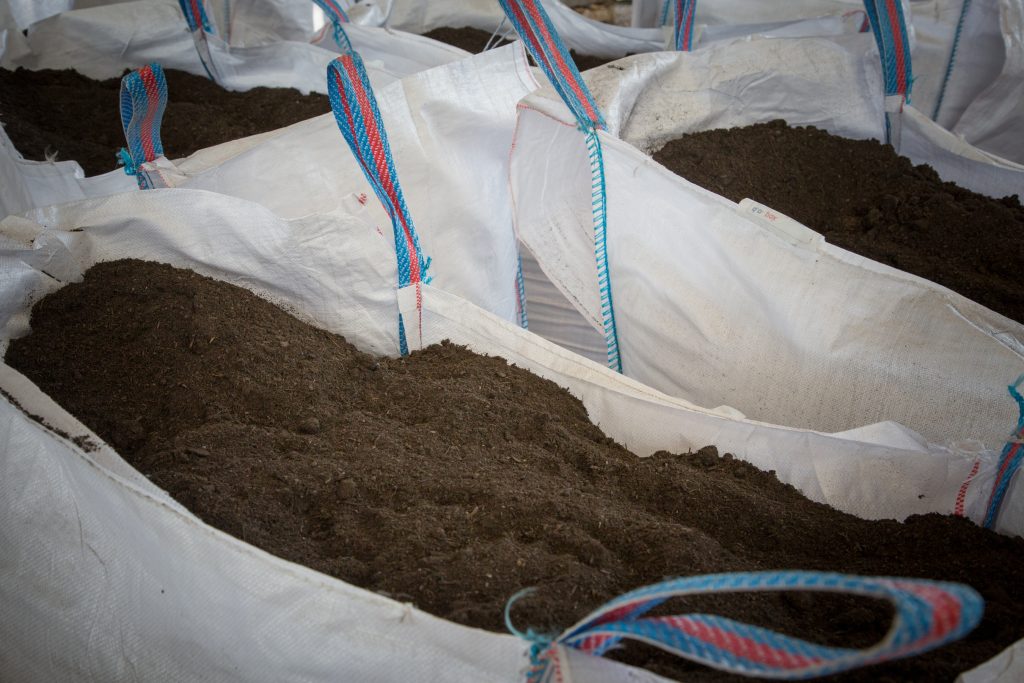 Peat bulk bags
